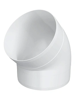 Колено ERA 45° круглое 125 (12,5ККП45°)