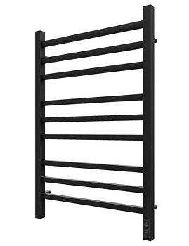 Полотенцесушитель электрический  П9 PN71858B черный, диммер справа 500*800  Point