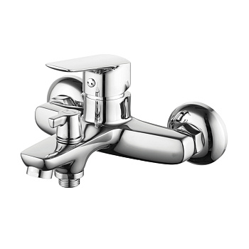 Смеситель VIBSB02i02WA для ванны с керамическим дивертором Vibe IDDIS