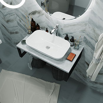 Столешница GRUNGE LOFT 80 Белый светлый