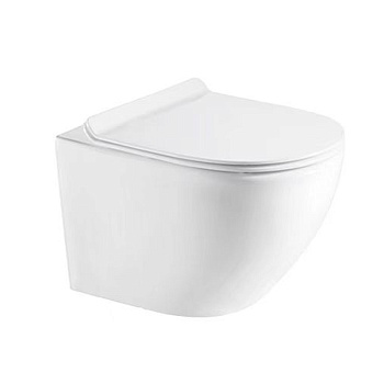 Унитаз Azario Gloria подвесной безободковый 49х37х37