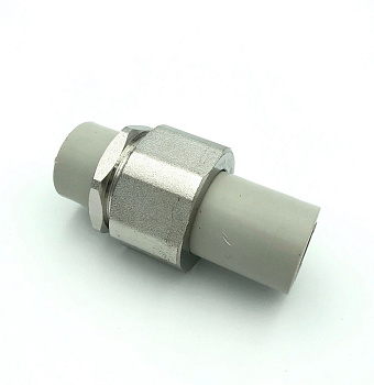 Разборное соединение труба-труба Ду20 Heisskraft