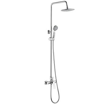 Штанга L2475 со смесителем и тропическим душем LEDEME