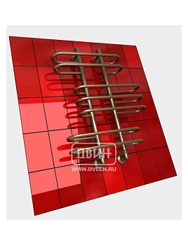 Полотенцесушитель Z 80/50 1"-1/2" Водяной (К1, Состаренная бронза)