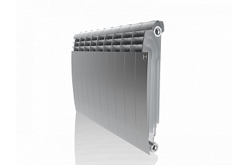 Радиатор алюм. Royal Thermo Biliner 500 10сек Silver Satin