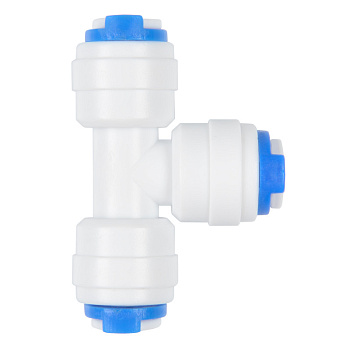 Т-образный фитинг быстрого подключения ¼”—¼”—¼”