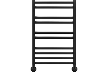 Полотенцесушитель водяной  Atlantiss П10 LM32810RBL 500*800 черный  LEMARK