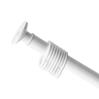 Карниз в ванную 1.2* 2.2 белый САНАКС