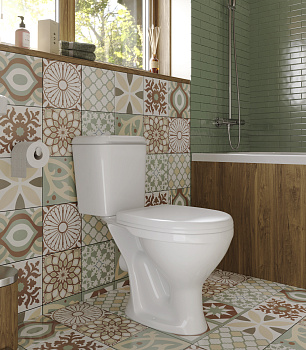 Унитаз-компакт SANTERI Pro, горизонтальный выпуск