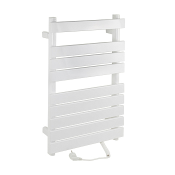 Полотенцесушитель электр. белый лесенка двусторон 800*505*100 (220 В) BRIMIX алюм. на 9 перек