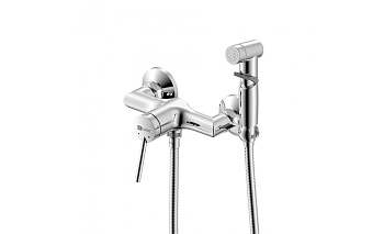 Смеситель LM3818C  настенный с гигиен.душем, хром MINIMA LEMARK