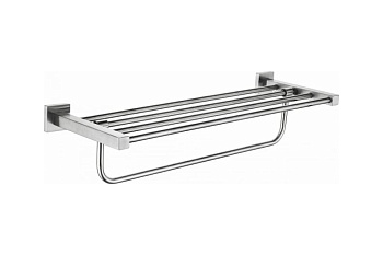 Полка для полотенец 60 см, нерж L71824 LEDEME