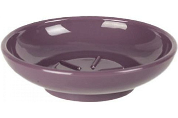 Мыльница пластик Блум лиловая