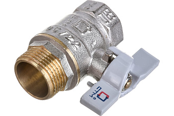 Кран шар.для воды 3/4" внутр./наруж. бабочка СТМ