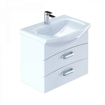 Тумба для ванной комнаты, подвесная, белая 60 см, IDDIS NIAGARA Milardo NIA60W0M95