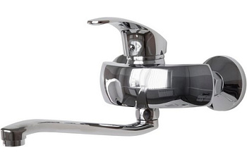 Смеситель F4621 (40мм кухня настенный 25 S-нос) FRAP