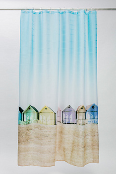 Штора  180*200 для ванной комнаты полиэстер IDDIS