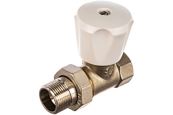 Кран д/радиатора 3/4 прямой верх компактный Valtec VT.008.LN.05