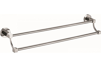 Полотенцедержатель трубчатый двойной 58,5 см, хром NESSY  AZARIO  