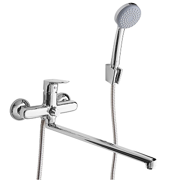 Смеситель ZODSBL2i10 для ванны с длинным изливом керам.дивертор Zodiac IDDIS