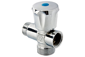 Вентиль для стиральных машин 1/2*3/4*1/2 VT.255