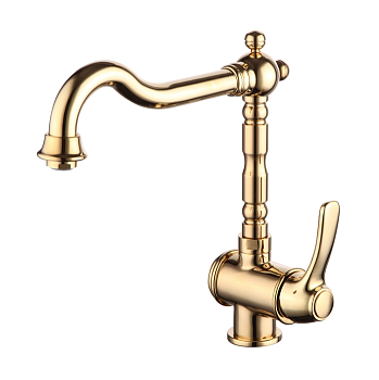 Смеситель OLDYGL0i05 для кухни желтое золото OLDIE IDDIS