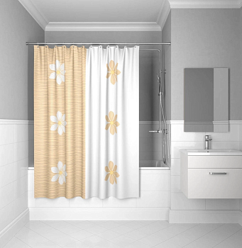 Штора для ванной 200*180см  paloma art IDDIS