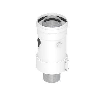 Адаптер вертикальный коаксиальный 60/100мм (кроме Immergas и Navien 60/75)