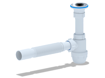 Сифон д/умывальника 1 1/4"*;40 АНИ Юнг BM1010