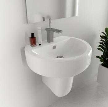 Умывальник Best Luxe 55/белый/Санита люкс