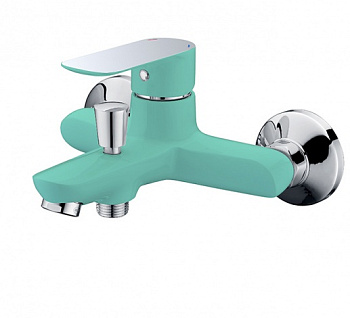 Смесители Triton для ванны, корот. излив, бирюзовый 16304 L