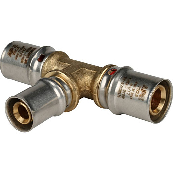 Тройник переходной пресс 20*16*20 STOUT