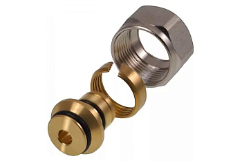 Соединение резьбозажимное flex/pink 16х2,2xG3/4, пластм.