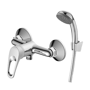 Смеситель DR21056 одноручный для душа, хром DECOROOM