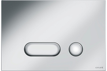 Клавиша INTERA хром блестящ, универсал. CERSANIT