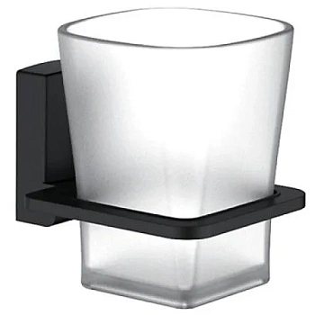 Стакан для ванной ЧЕРНЫЙ L30306B LEDEME