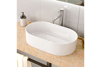 Умывальник накладной овальный  POINT Виктория 53 PN43061