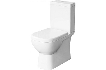 Унитаз-компакт SANITA Quadro Slim Luxe  дюроп/мультил подвод снизу справа