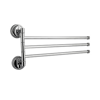 Держатель полотенца пов.б.3-ой с двойным крепл. SANAKS