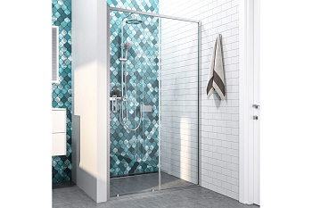 Душевая дверь Zodiac 120*195 глянец алюм.профиль IDDIS ZOD6CS2i69