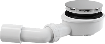 Сифон для душ поддона А 491 CR заниж.хром