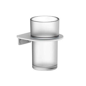 Подстаканник, нерж, NOA, белый матовый IDDIS