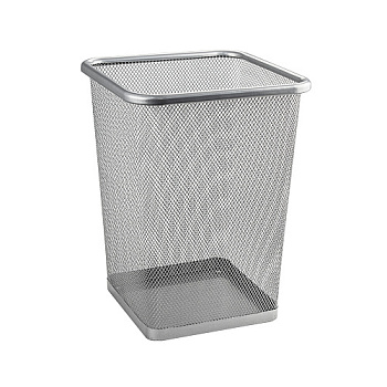 Ведро сетчатое/квадр./металл/без крышки с полоской 14л