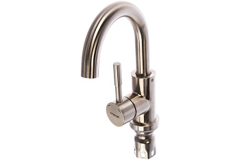 Смеситель L1098-3 для умывальника с высокой гайкой LEDEME 