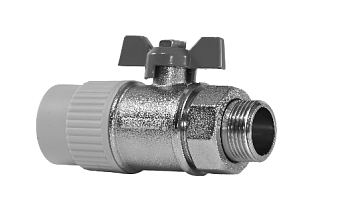 Кран шар. комб. В.Р. 20 х 1/2" Heisskraft