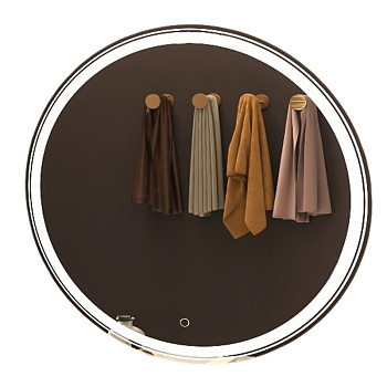 AZARIO зеркало 800*800 Olivia влагост. с подстветкой