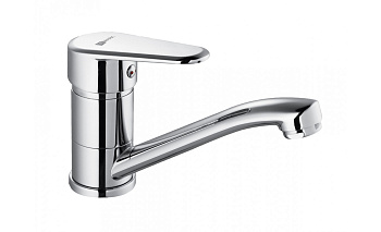 Смеситель LM0307C "Поинт" для умывальника поворот.излив хром LEMARK