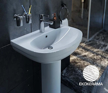 Раковина COMPATTO 55 с пьедесталом