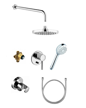 386300576 Душевая система Kludi Bozz set 7в1