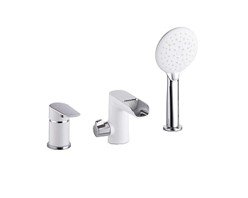 Смеситель CLOSB30i07 для ванны на борт на 3 отверстия Cloud IDDIS